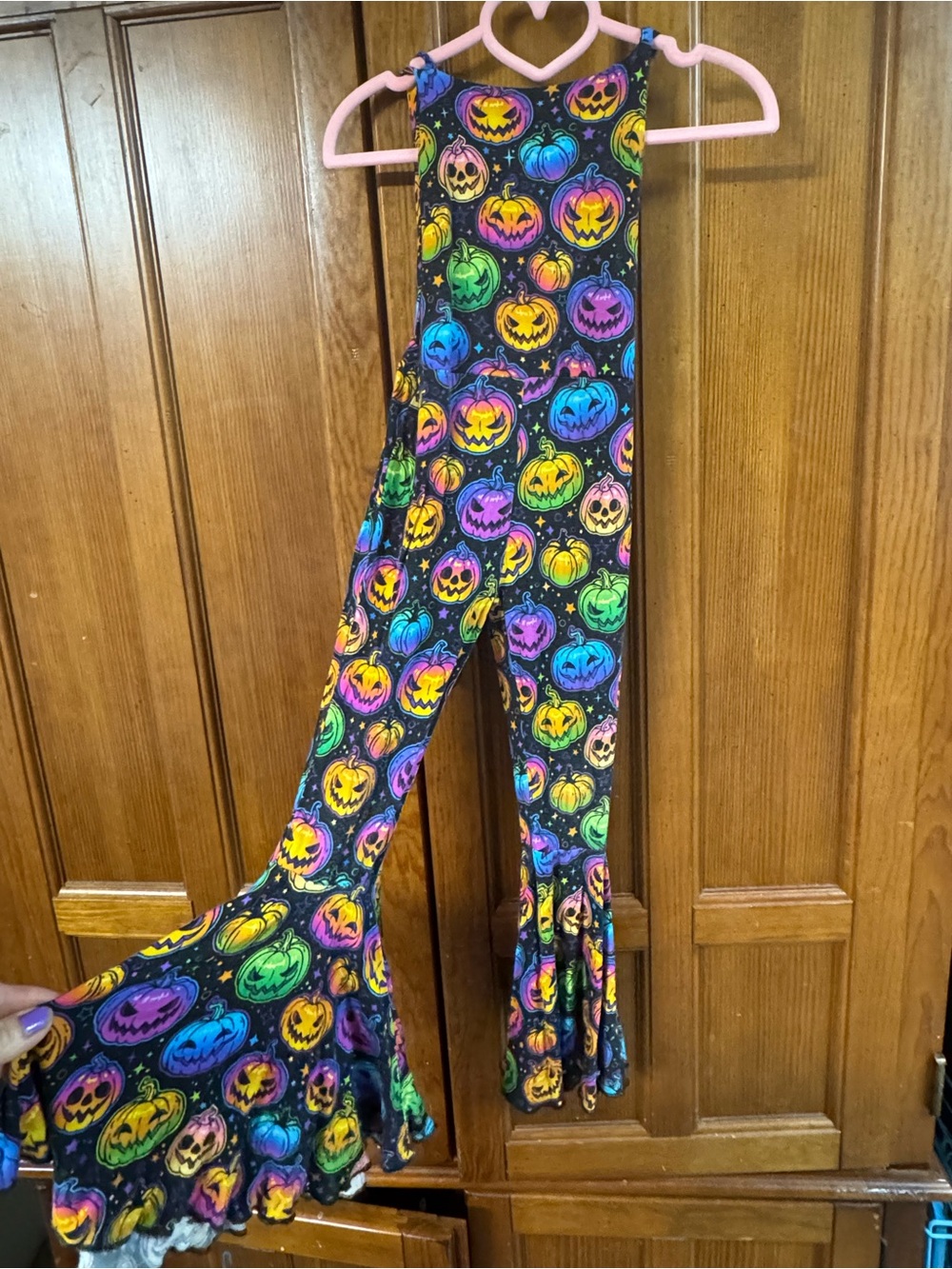 Bums & Roses Halloween Backless Romper